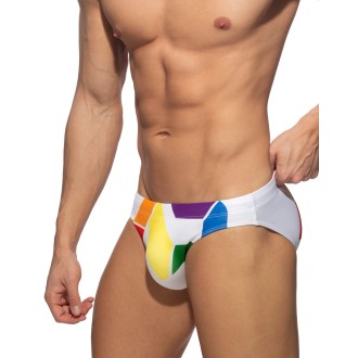 Addicted ADS222 AD Pride Bikini White