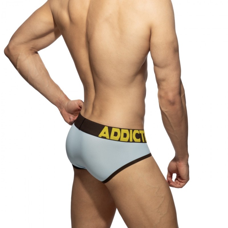 Addicted AD1358 Naked Feeling Brief Sky Blue