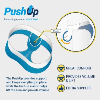 Addicted AD1361 Naked Feeling Jockstrap Yellow