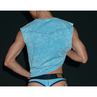PUMP 14027 Bubble Blue Boxy Tank