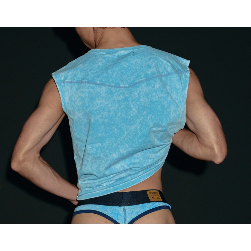 PUMP 14027 Bubble Blue Boxy Tank