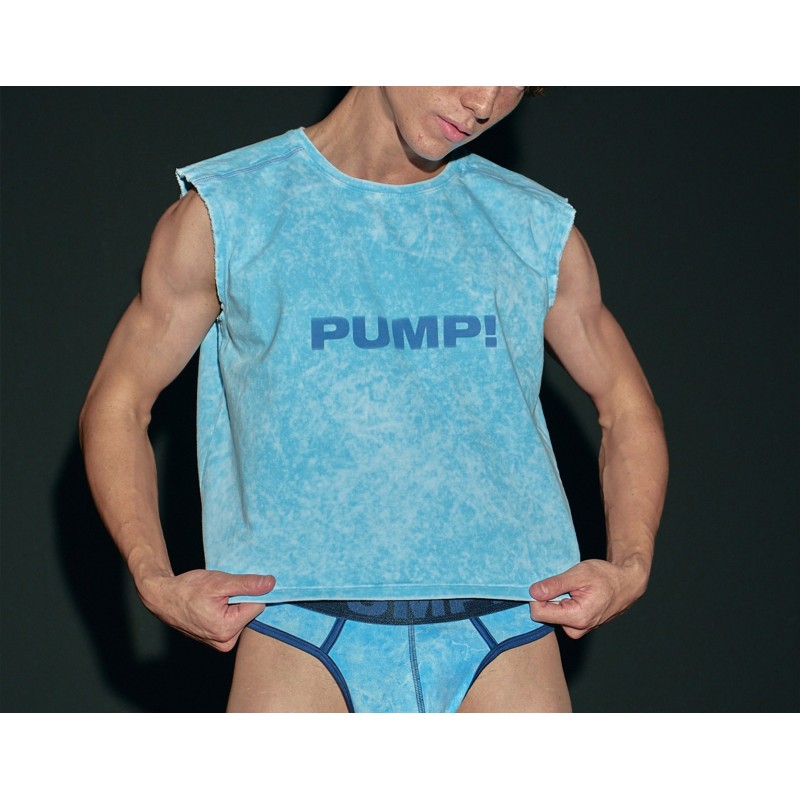 PUMP 14027 Bubble Blue Boxy Tank
