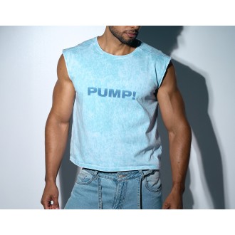 PUMP 14027 Bubble Blue Boxy Tank
