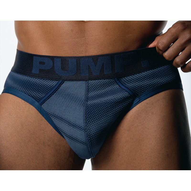 PUMP 12087 Indigo Blue Brief