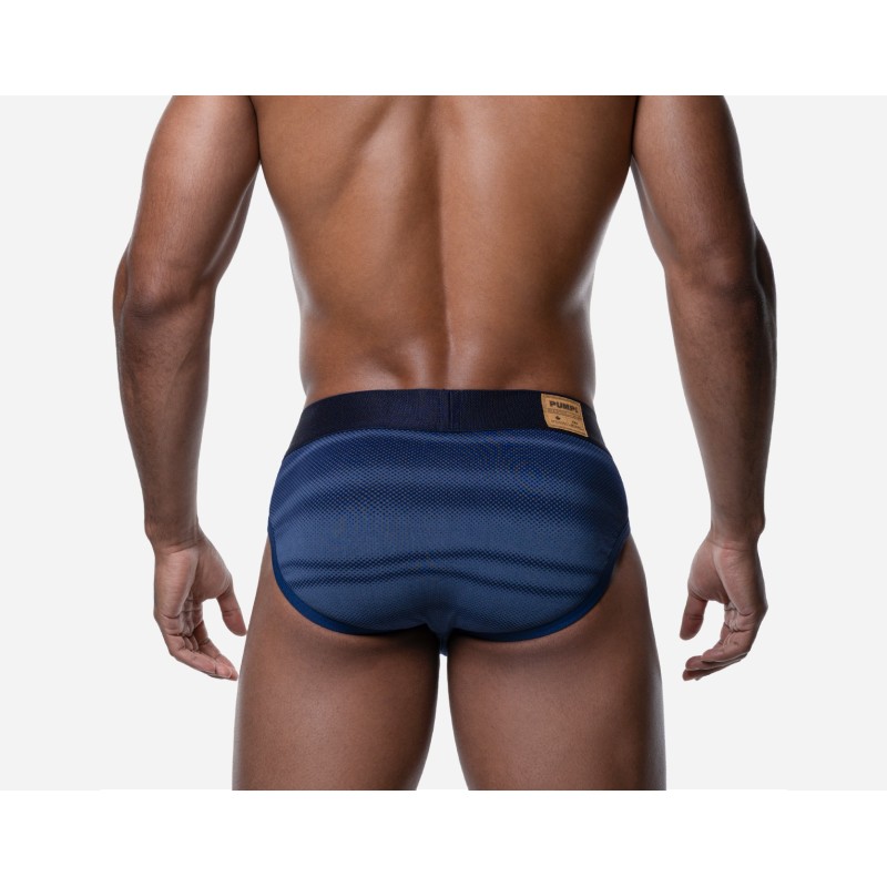 PUMP 12087 Indigo Blue Brief