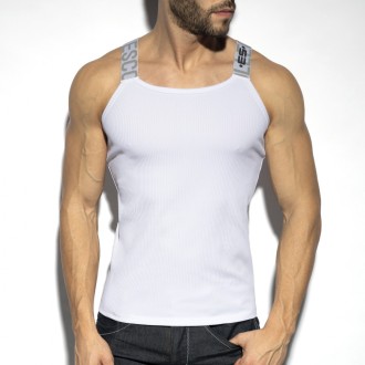 ES Collection TS294 Recycled Rib Tank Top White