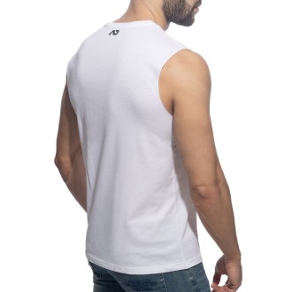 Addicted Basic Tank Top White