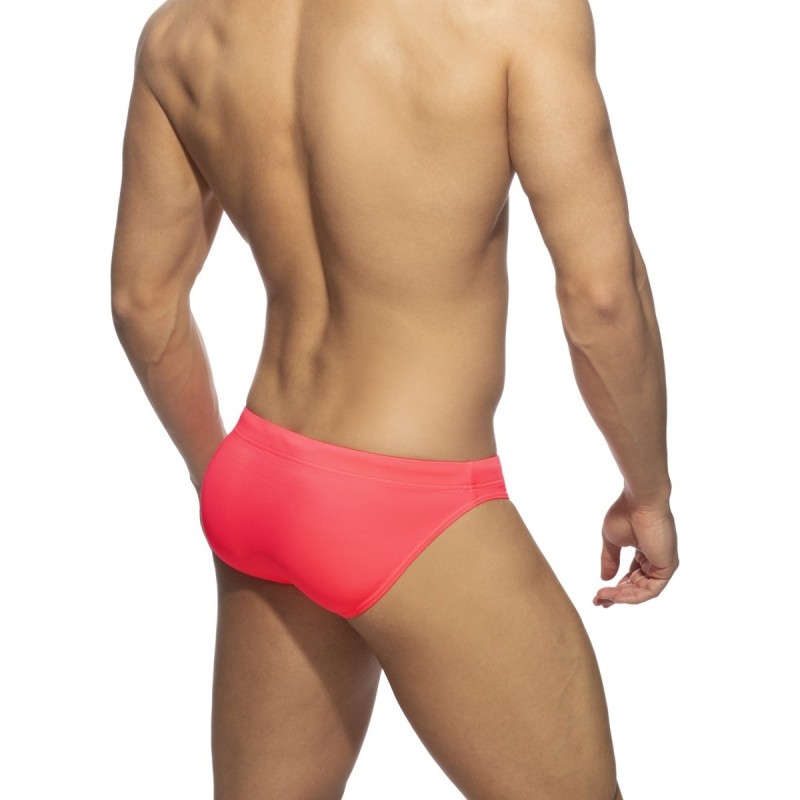 Addicted ADS284 Neon Swim Bikini Brief Neon Pink