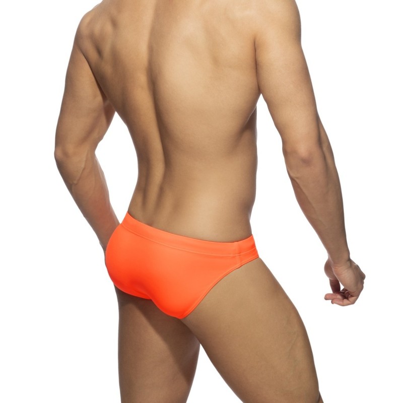Addicted ADS284 Neon Swim Bikini Brief Neon Orange