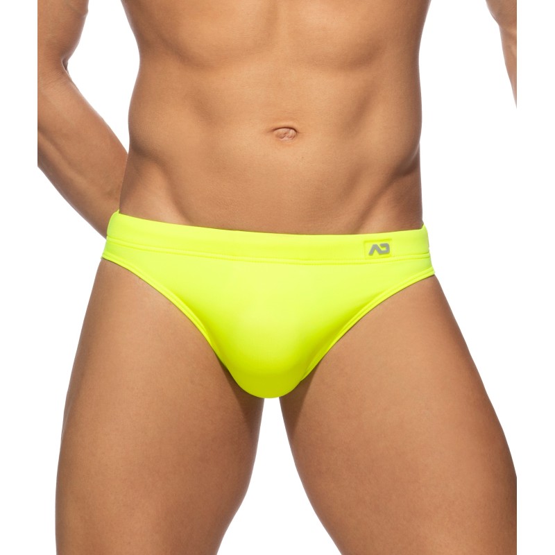 Addicted ADS284 Neon Swim Bikini Brief Neon Yellow