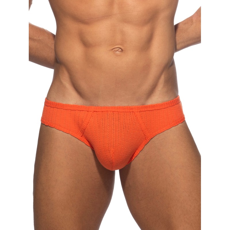 Addicted AD1379 Puff Bikini Brief Orange