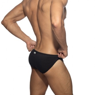 Addicted AD1379 Puff Bikini Brief Black