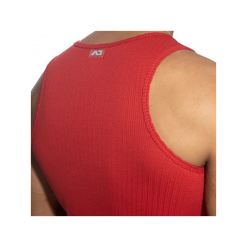 Addicted AD1378 Puff Tank Top Red
