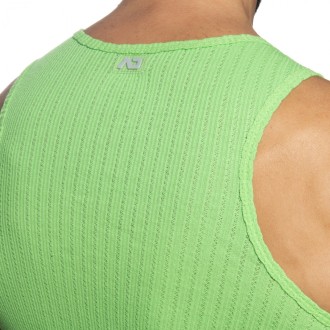 Addicted AD1378 Puff Tank Top Lemon Green