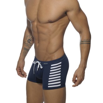 Addicted ADS107 Colored Sailor Boxer Navy