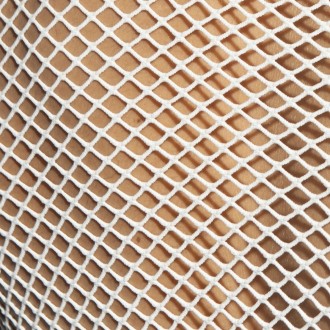ES Collection TS336 Beachy Net Strap Tank Top White