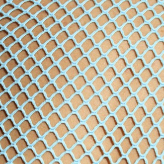 ES Collection TS334 Beachy Net Tank Top Sky Blue