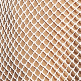 ES Collection TS334 Beachy Net Tank Top White