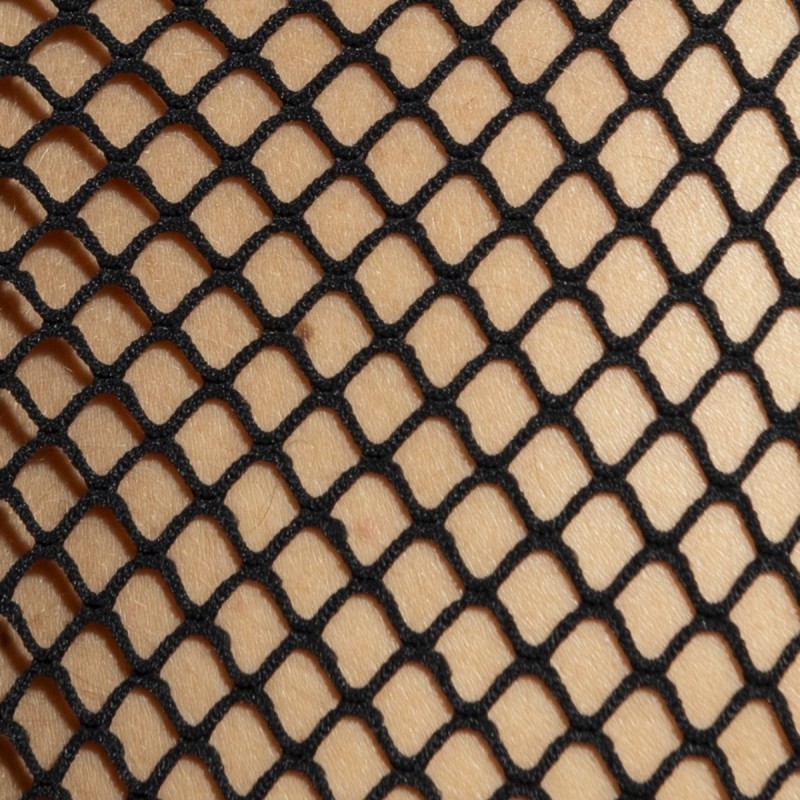ES Collection TS334 Beachy Net Tank Top Black
