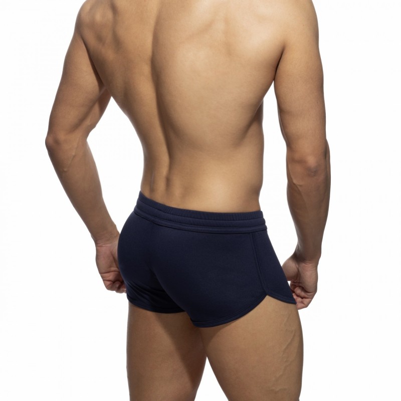 Addicted Swoosh Short Shorts navy | BiBo Fashion