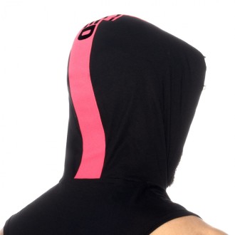 Addicted AD1001 Band Cotton Hoody Black