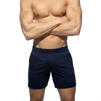 Addicted AD1437 Band Shorts Navy