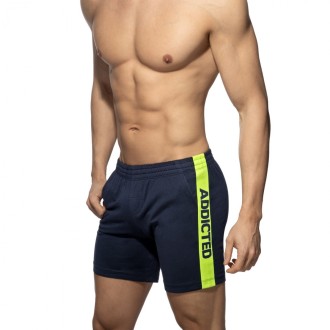 Addicted AD1437 Band Shorts Navy