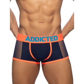Addicted Neon Mesh Trunk navy | BiBo Fashion