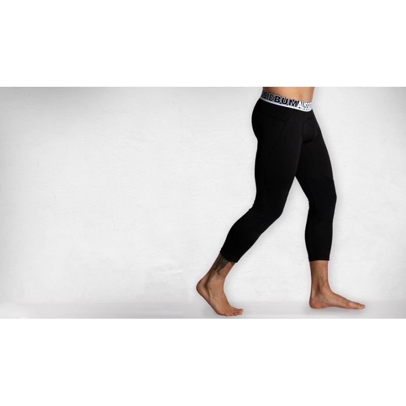 aussieBum Dynamic Long Leg Black