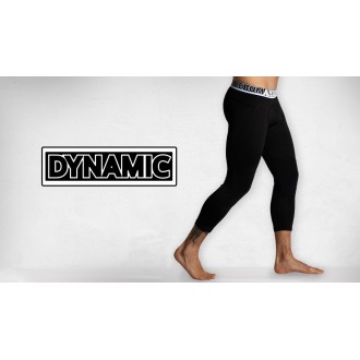 aussieBum Dynamic Long Leg Black