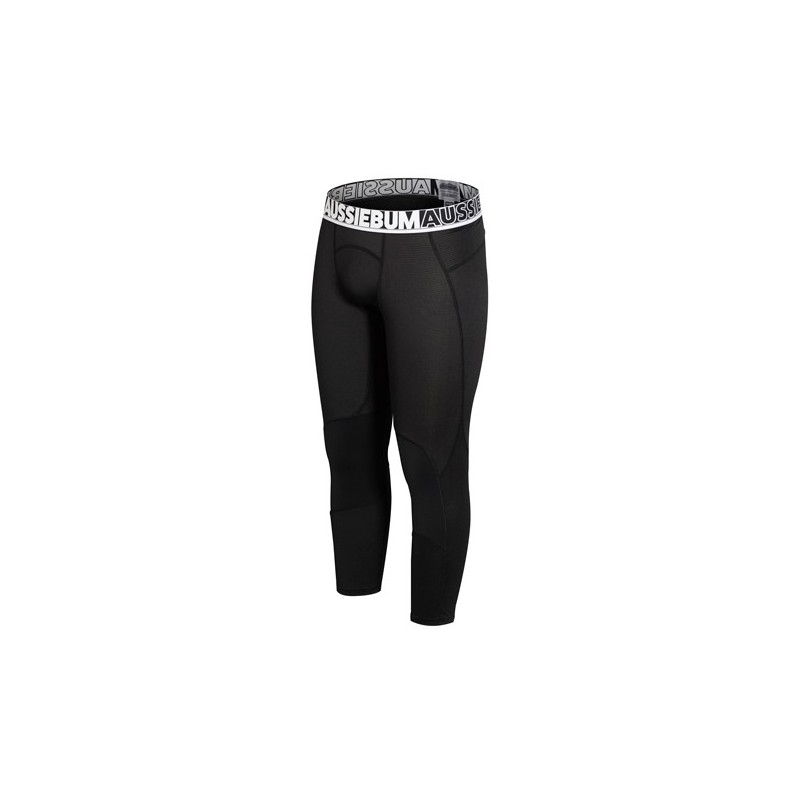 aussieBum Dynamic Long Leg Black