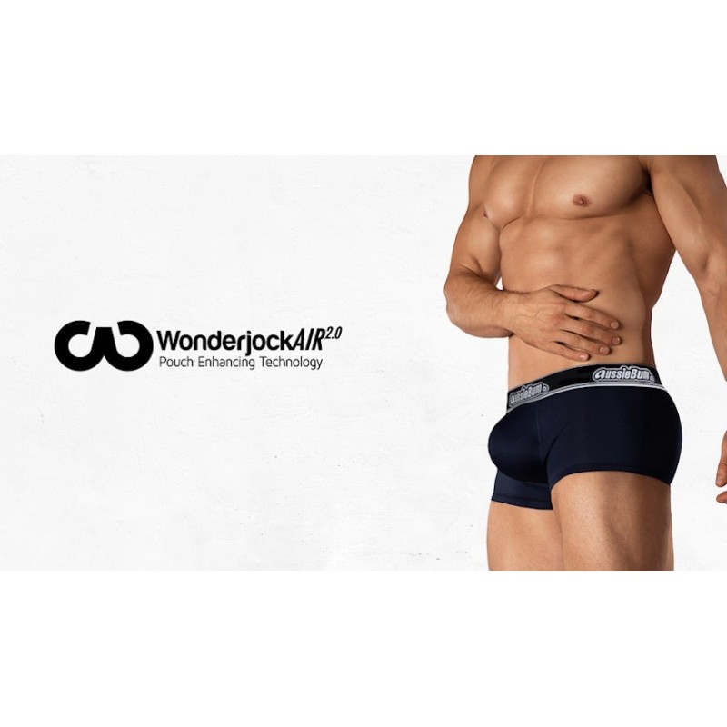 aussieBum Wonderjock Air 2.0 Hipster Black