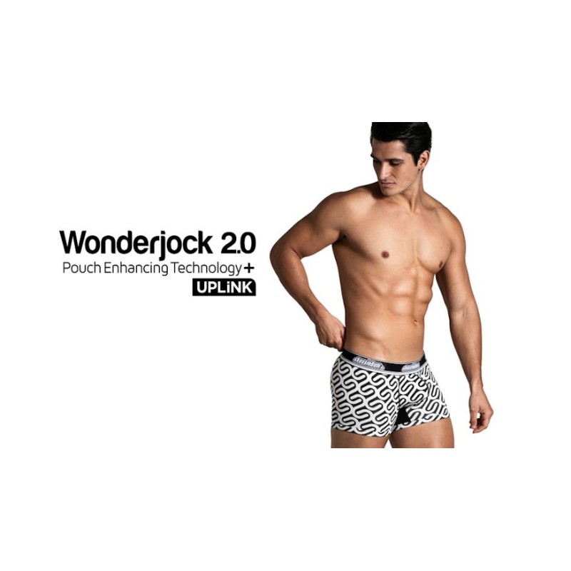 aussieBum WonderJock 2.0 Hipster Uplink Black
