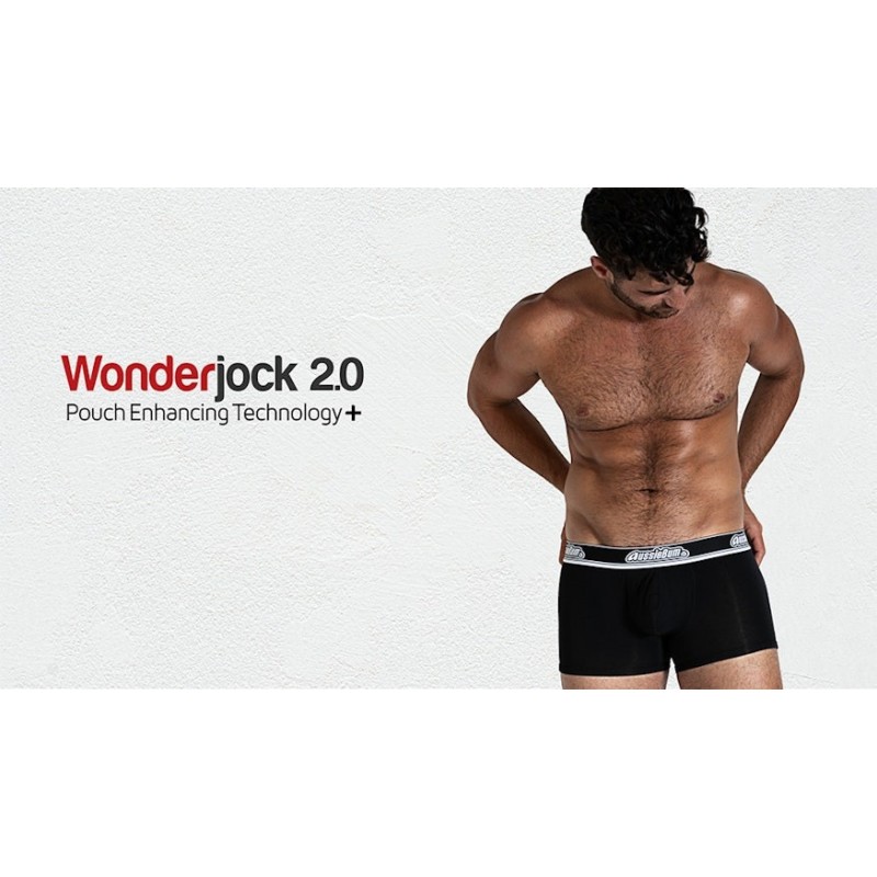 aussieBum WonderJock 2.0 Hipster Jet Black