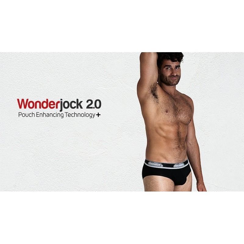 aussieBum WonderJock 2.0 Brief Jet Black