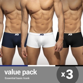 Addicted AD1450P Essential Basic Trunk 3 Pack