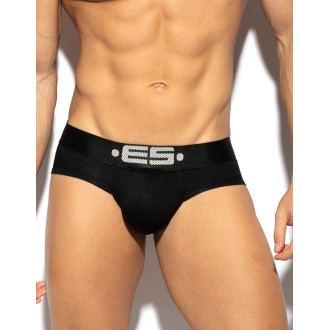 ES Collection UN115 Basic Modal Push Up Brief Black