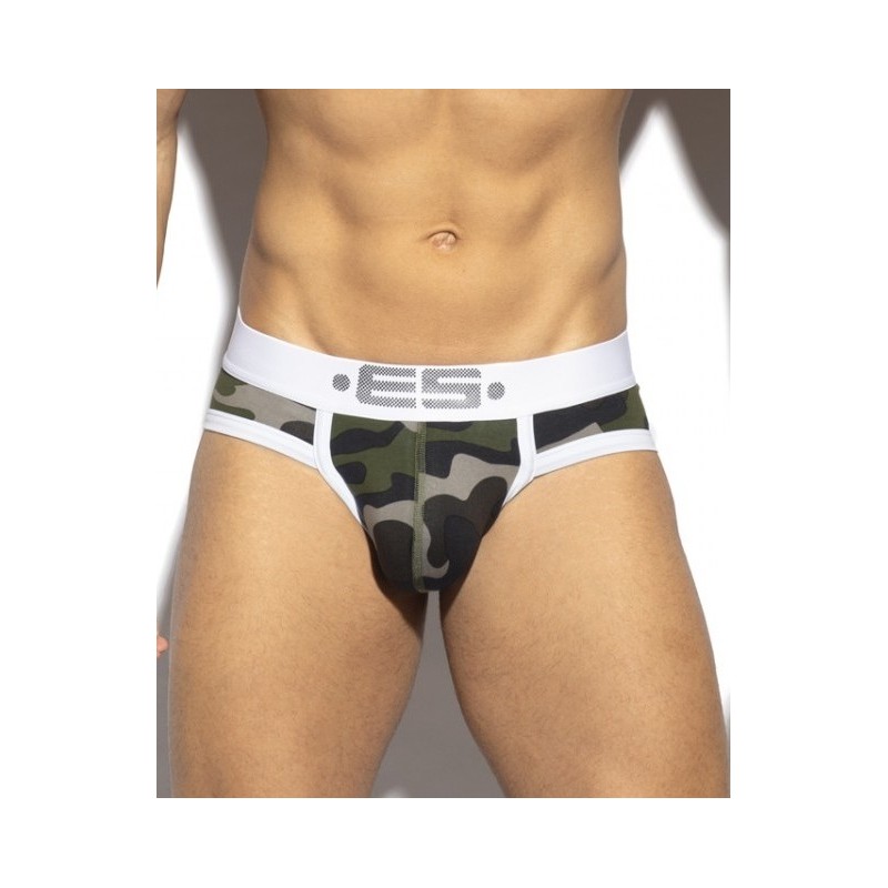 ES Collection UN196 Camouflage Basic Brief