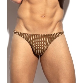 ES Collection 2618 Orak Swim Thong Brown