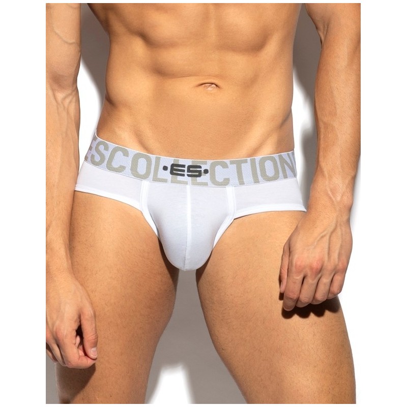 ES Collection UN487 7 Days 7 Colors Brief 3.0 White