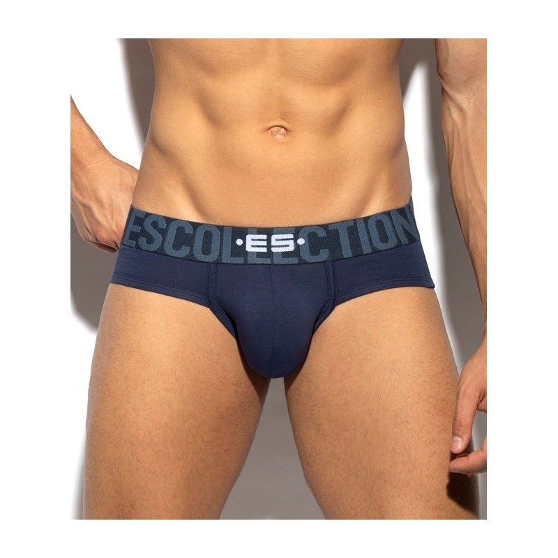 ES Collection UN487 7 Days 7 Colors Brief 3.0 Navy