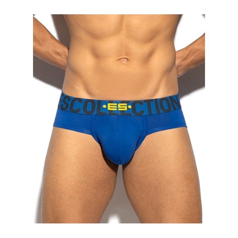 ES Collection UN487 7 Days 7 Colors Brief 3.0 Royal Blue