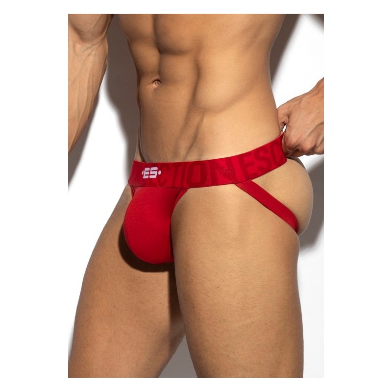 ES Collection UN489 7 Days 7 Colors Jock 3.0 Red