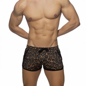 Addicted AD1138 Leopard Mesh Rocky