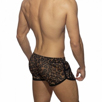 Addicted AD1138 Leopard Mesh Rocky