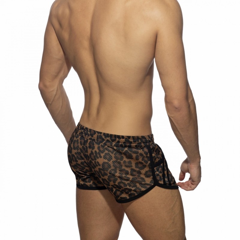 Addicted AD1138 Leopard Mesh Rocky