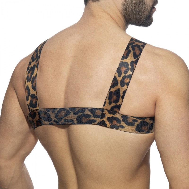 Addicted AD1183 Leopard Elastic Harness
