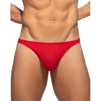 Addicted AD1451 Puff Thong Red