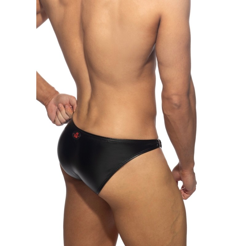 AD Fetish ADF218 Round Buckle Bikini Brief
