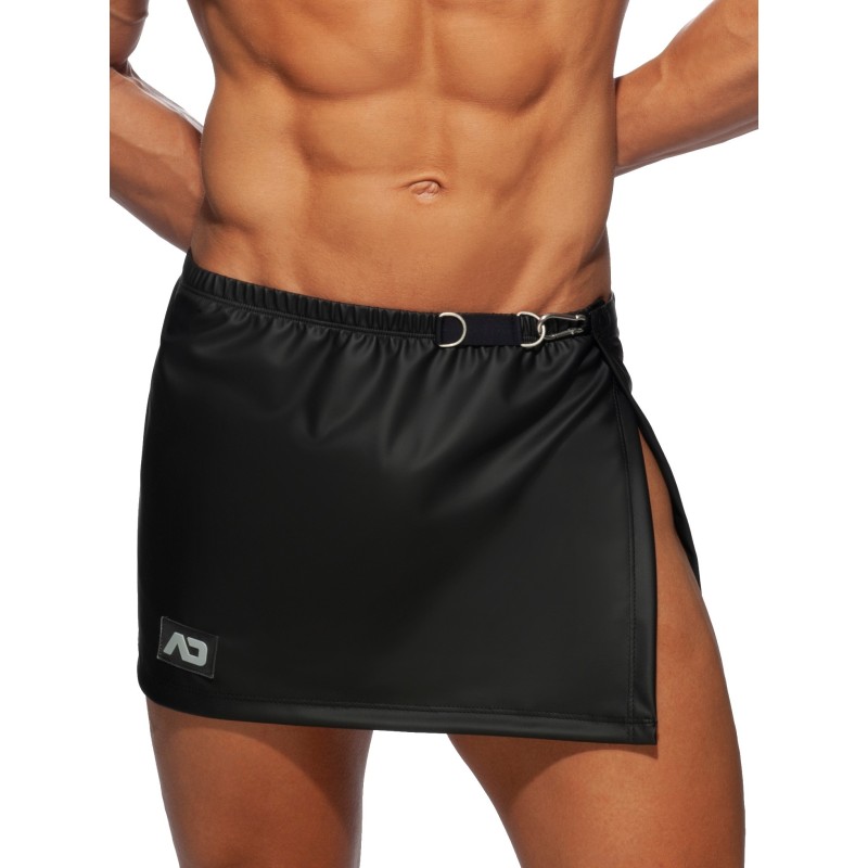 Addicted AD962 Rub Skirt Black